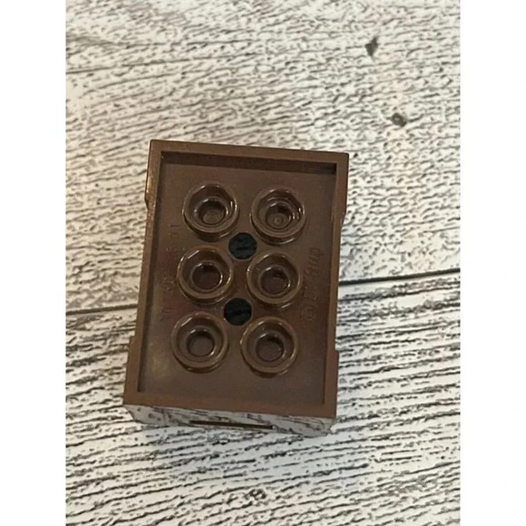 LEGO PART 30150 - Reddish Brown Crate / Box / Container - Pirates / Castle - Picture 2 of 7